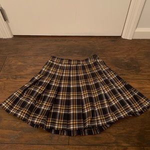 Plaid skirt